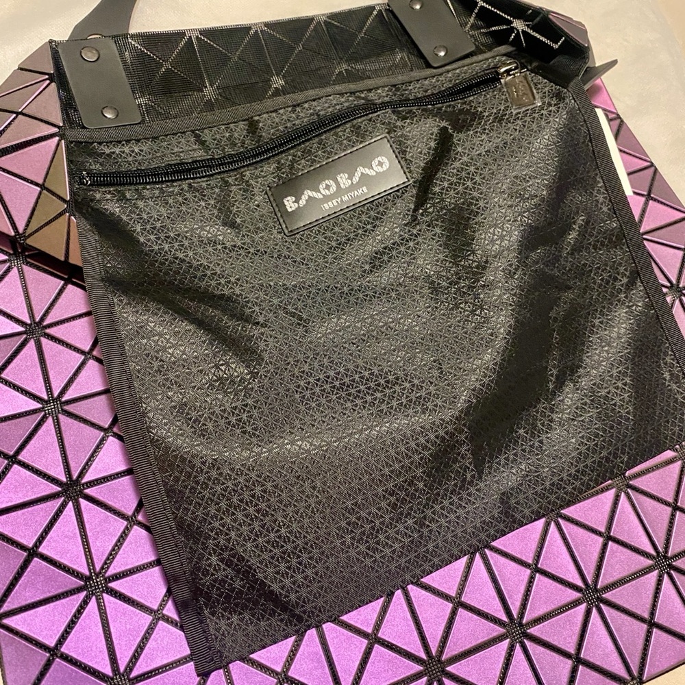 SOLD - Bao Bao Issey Miyake Prism Metallic Tote Bag - Purple/Pink NWT - Picture 9 of 11
